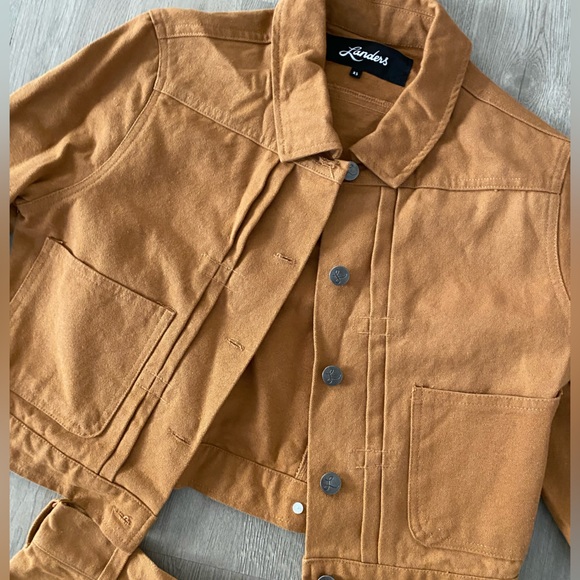 NWOT STYLISH CAMEL CARPENTER SET 👢🍋 - Picture 3 of 4